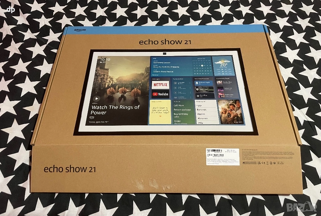 Чисто нов Голям 21” Full HD смарт дисплей с Fire TV и Alexa, снимка 1