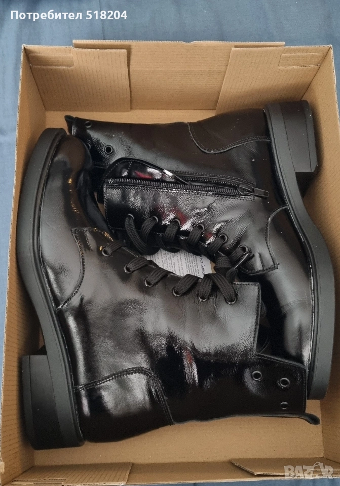 Дамски боти зимни 39н. 25,5 стелка, снимка 1