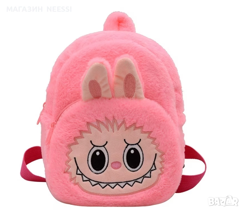 Раница, Labubu, Голям капацитет, 26 см x 23 см x 9 см, снимка 1