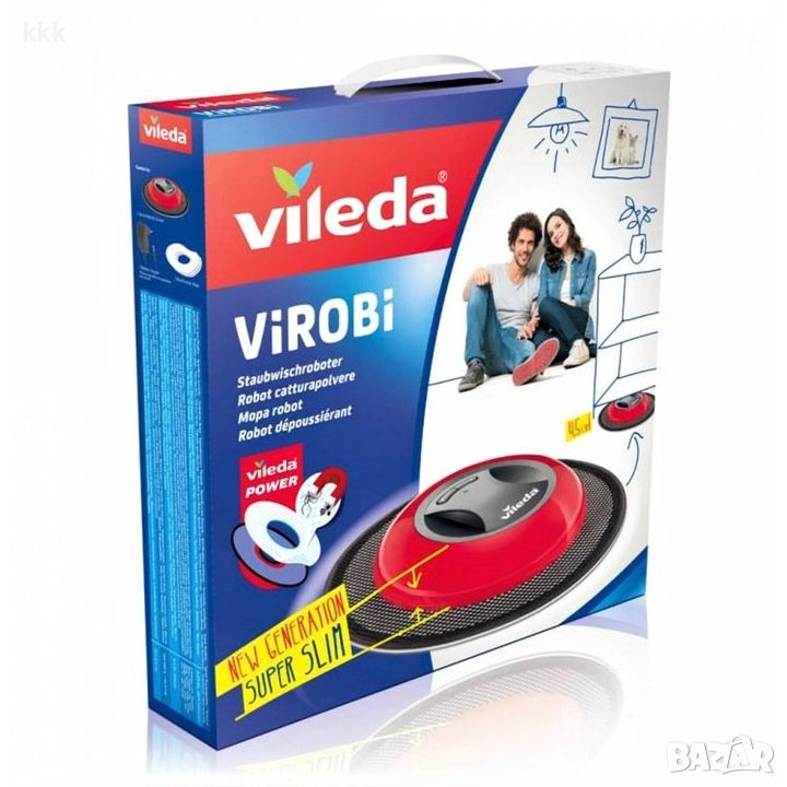 Моп робот VILEDA Virobi, снимка 1