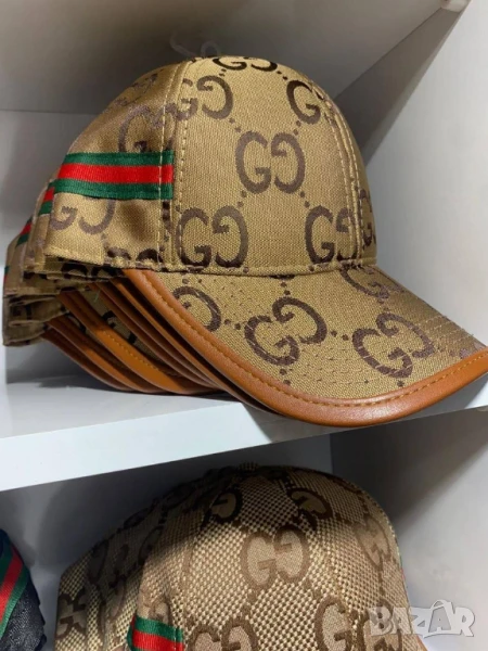 шапки с козирка gucci burberry louis vuitton , снимка 1