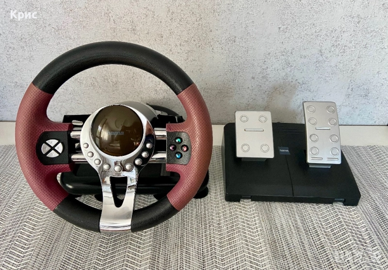 Волан С Педали Hama Thunder V5 PC, снимка 1