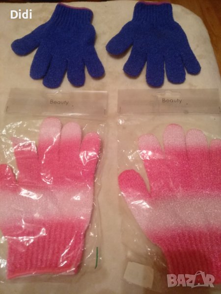 Масажни ръкавици за баня, снимка 1