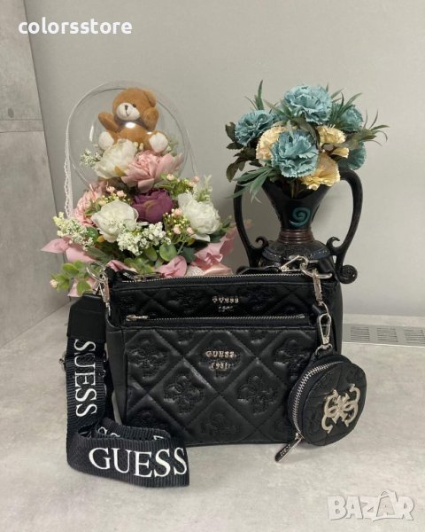 Черна чанта Guess 3в1 код SG56, снимка 1