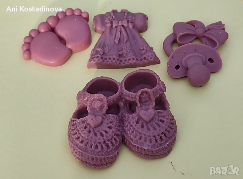 Ароматни глицеринови сапунчета за кръщене,прощъпулник , снимка 1