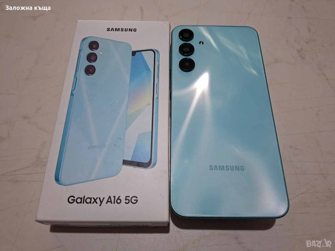 Samsung Galaxy A16 5G Dual - 4GB RAM / 128GB / 50MPx / 90Hz / 5000mAh, снимка 1