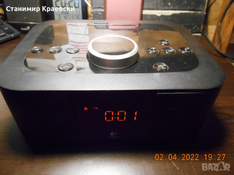 Logitech S 00117 Clock Radio Dock iPodiPhone, снимка 1