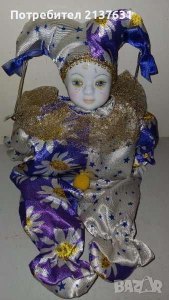 НОВА  ! ПОРЦЕЛАНОВА КУКЛА  - Височина 43 см , снимка 1