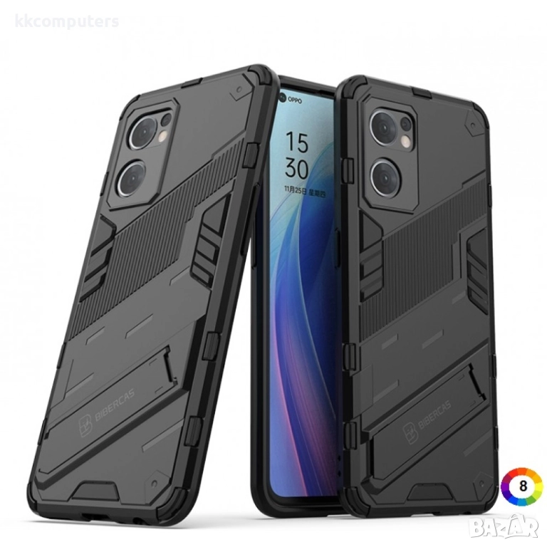 OPPO Reno7 5G Удароустойчив Калъф и Протектор, снимка 1