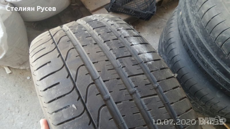 2бр гуми 295 40 r21  pirelli  със дот 45/16г -цена 150лв, за 4 броя общо моля БЕЗ бартер !!! 2 еднак, снимка 1