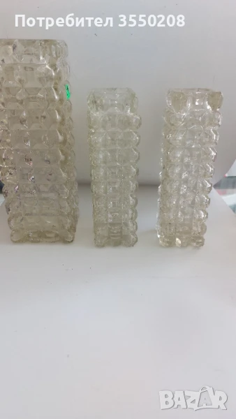 Ваза, стъкло, снимка 1