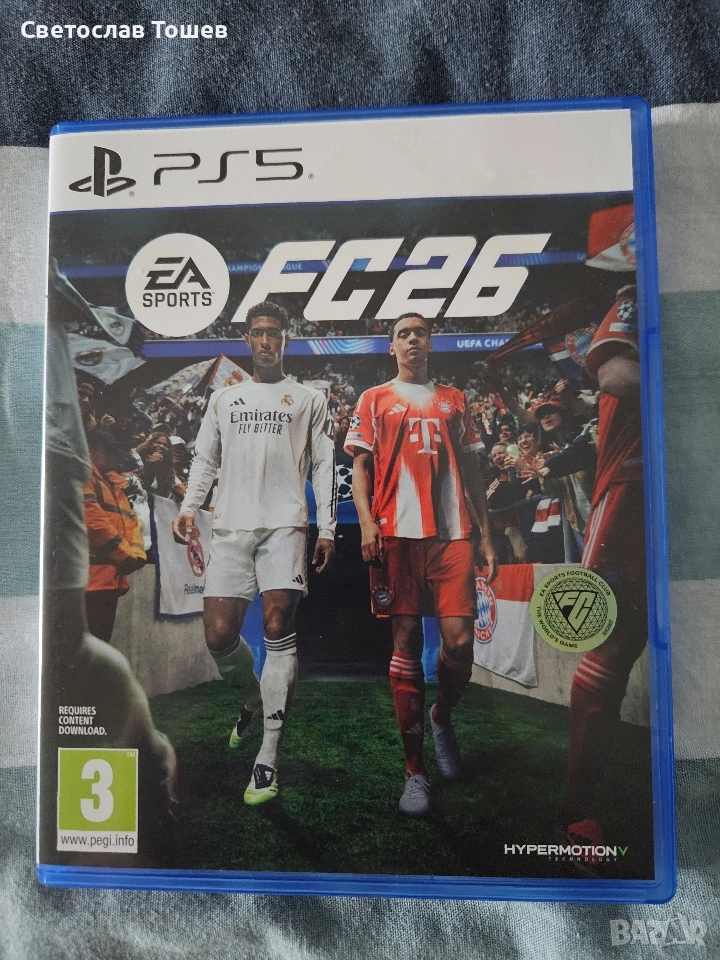 Продавам игра EA Sports FC 26 за Sony Playstation 5 (PS5), снимка 1