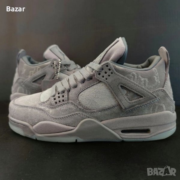 Nike Air Jordan 4 Retro KAWS Нови оригинални обувки Кецове Размер 42 Номер маратонки sneakers сиви, снимка 1