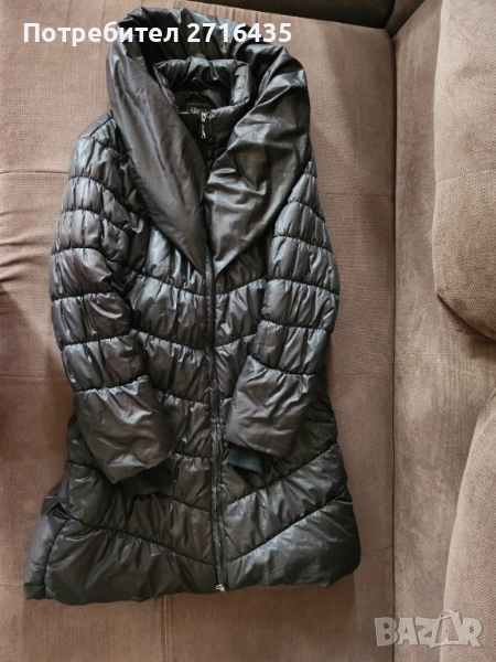 Дамско зимно дълго яке, снимка 1