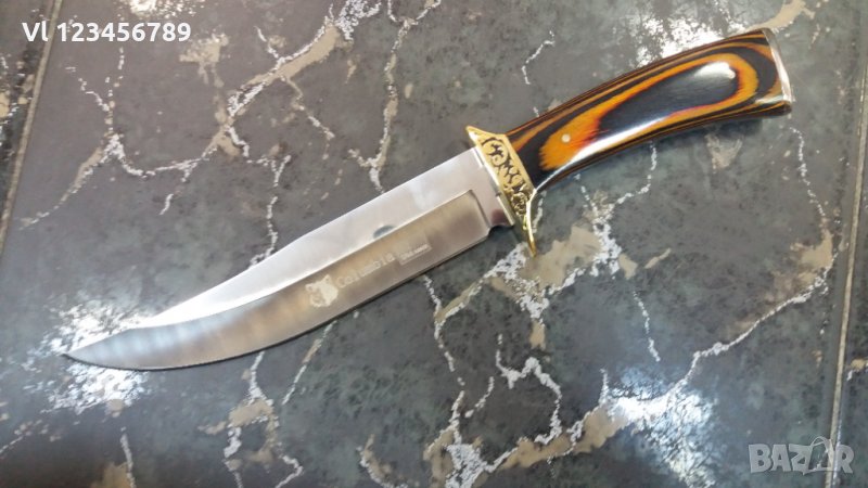 Ловен нож с фиксирано острие COLUMBIA G35 -175Х300, снимка 1