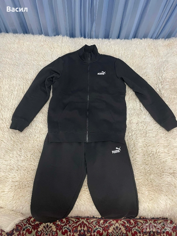 ЧИСТО НОВ ! Оригинален анцунг Puma Essentials No. 1 Logo цвят черен, снимка 1