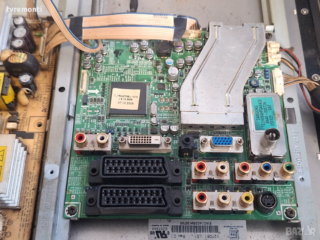 BOARD BN41-00636C BN94-00752A ,за 27-инчов телевизор SAMSUNG модел  LE27T51B , с дисплей V270B1-L01, снимка 1