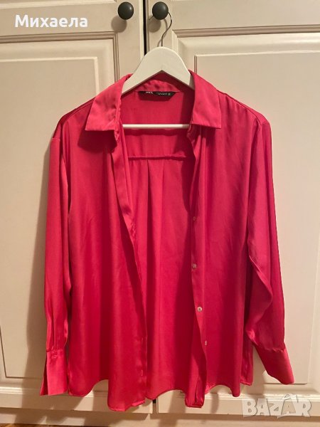 Розова риза Zara, снимка 1