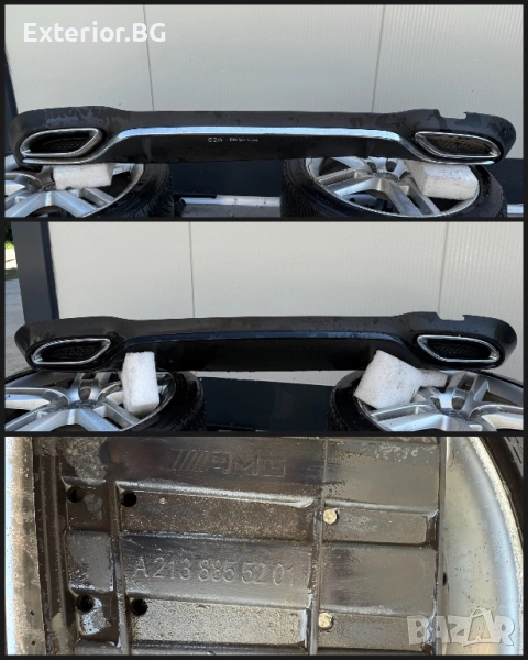 AMG дифузьор за Mercedes W213 E-class AMG-Line, снимка 1
