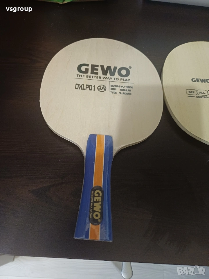 Gewo, ново дърво за тенис ма маса, снимка 1