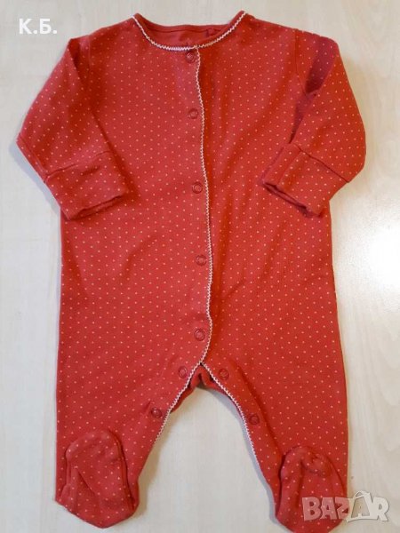 Памучен ромпър NEXT р-р 62, снимка 1