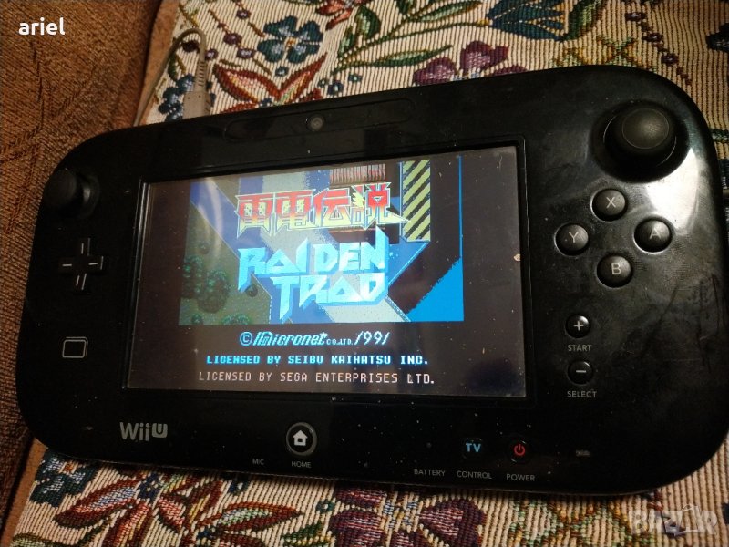 Nintendo WiiU 120 Gb , model 32 gb черен, с всякакви игри без изключение, Mario, Sonic , Luigi NFS, снимка 1