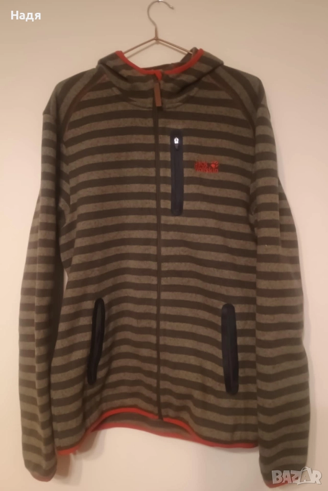 Оригинално Мъжки дебел полар Jack Wolfskin Fleece Nanuk 200, снимка 1