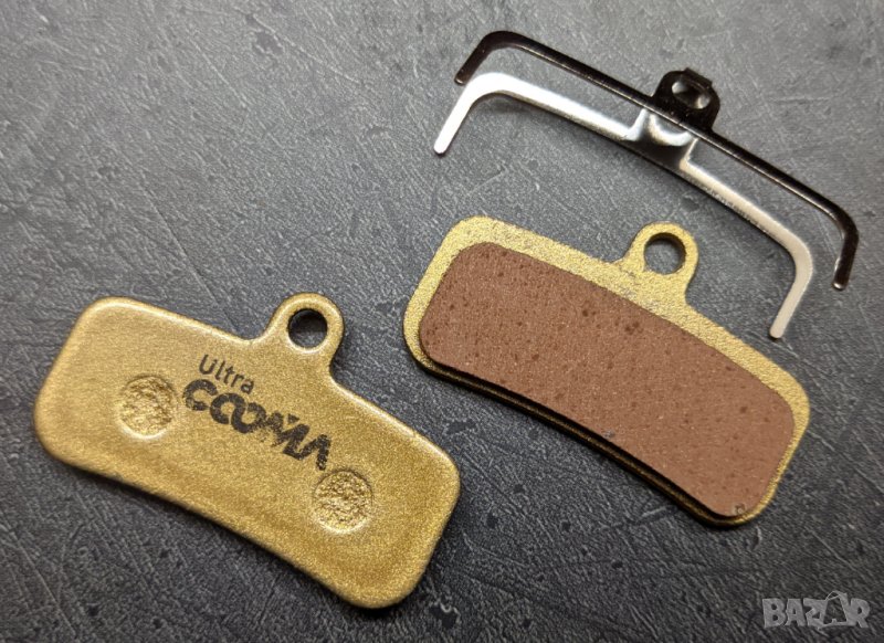 Метални накладки за четирибутални хидравлични дискови спирачки Shimano Saint ZEE Deore MT520, снимка 1