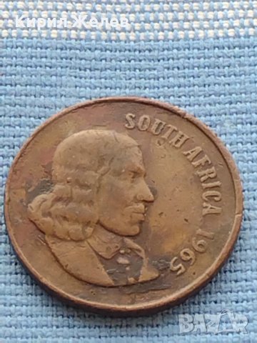 Монета 2 цента 1965г. Африка за КОЛЕКЦИОНЕРИ 41106, снимка 4 - Нумизматика и бонистика - 42788214