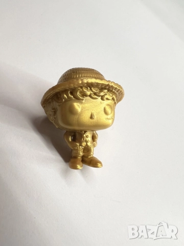 Рядък Златен Луфи (Golden Luffy) – Kinder Joy x One Piece Funko Pop, снимка 2 - Колекции - 56063121