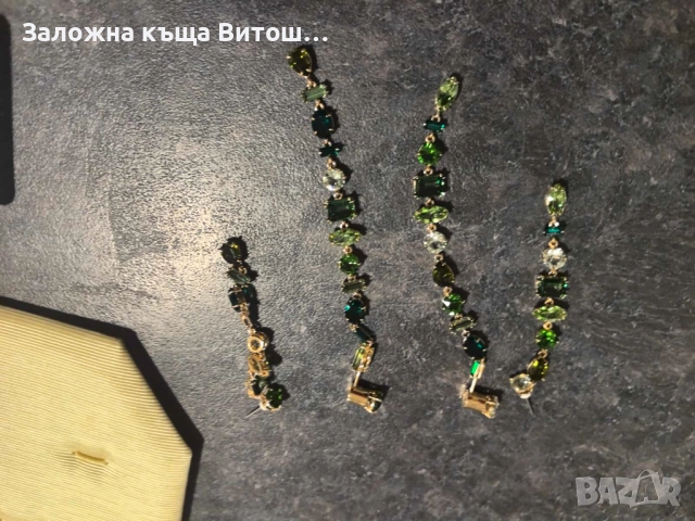 Дамски Обеци с камъни Swarowski, снимка 5 - Обеци - 52093880