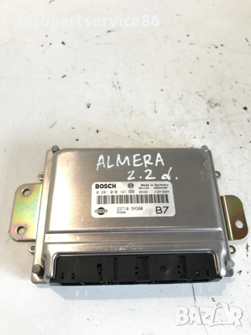 Електронен блок за управление на двигателя за Nissan Almera N16 2.2 (2002) 0281010141 237105M300
