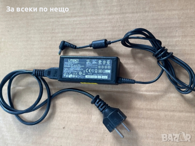 Оригинално захранване зарядно Liteon за лаптоп Acer 19V 3.42A , зарядно Acer, снимка 2 - Кабели и адаптери - 48904690