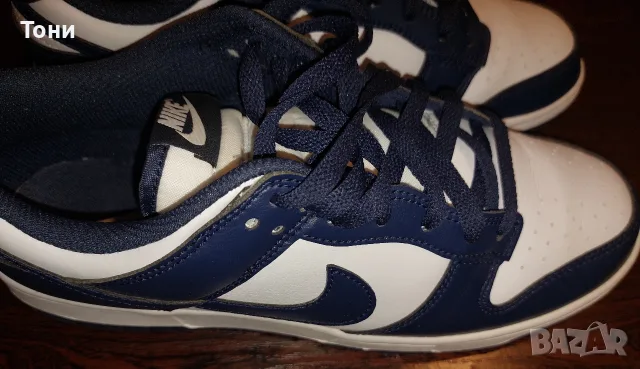 NIKE Оригинал Нови Мъжки Кожени Маратонки 44 , снимка 2 - Маратонки - 56121670