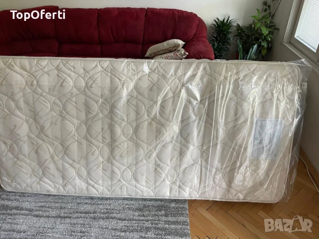 Матраци два броя 90/190 използвани 3 месеца матрак, снимка 6 - Матраци - 51376676