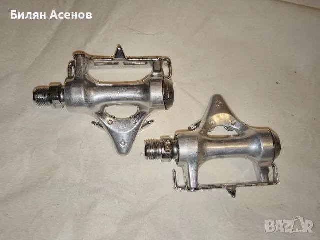 Ретро педали Shinano 600, снимка 6 - Части за велосипеди - 56184980