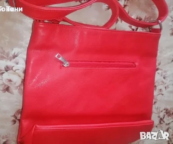 Нова Кожена Дамска Чанта , снимка 5 - Чанти - 52790986