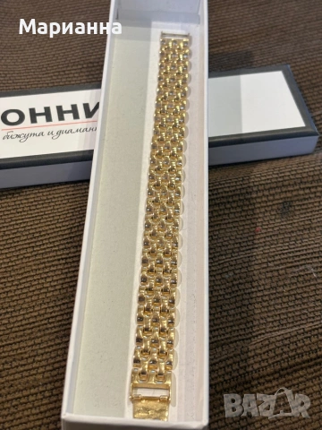 Златна гривна, тип Ролекс, нова