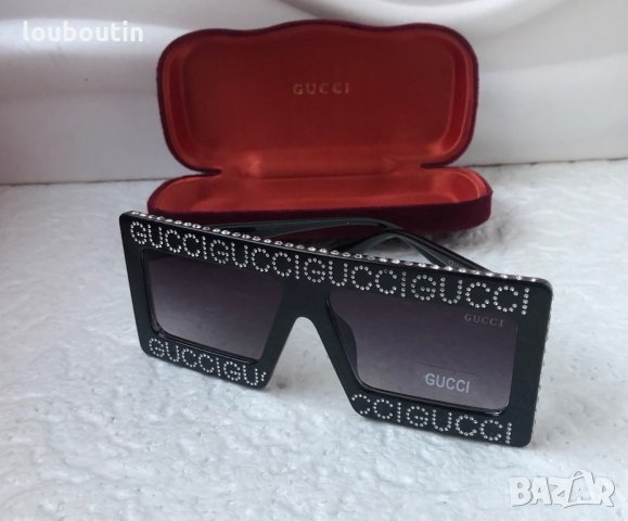 Gucci дамски слънчеви очила с камъни маска, снимка 8 - Слънчеви и диоптрични очила - 31091094