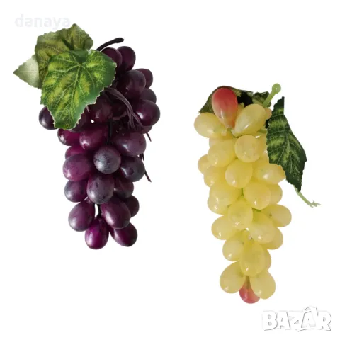 5842 Декоративно изкуствено грозде, 15 см, снимка 5 - Изкуствени цветя - 50010154