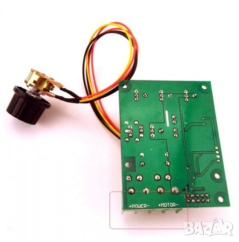 Регулатор на обороти за постоннотоков DC двигател 30А, снимка 5 - Други инструменти - 39043463