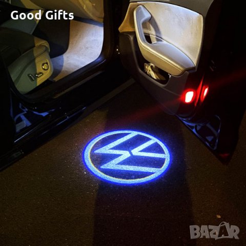 LED logo лого проектор за врати VW Volkswagen фолксваген, снимка 2 - Аксесоари и консумативи - 35490113