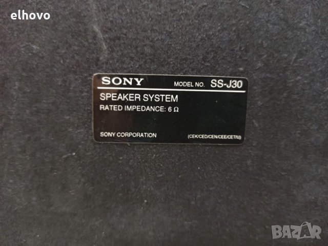 Тонколони Sony SS-J30, снимка 3 - Тонколони - 31248191