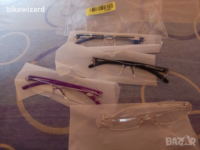 Очила за четене комплект 4 броя +1.75 НОВИ , снимка 2 - Слънчеви и диоптрични очила - 52141146