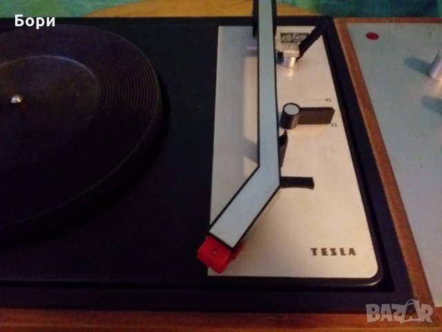 TESLA Грамофон с усилвател, снимка 5 - Грамофони - 31737848