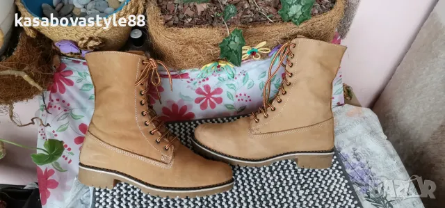 Ботуши от естествена кожа 41н., снимка 5 - Дамски ботуши - 47930006