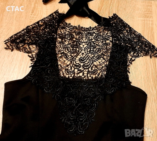 Ефектна и кокетна раздвижена туника ,с италианска дантела, снимка 5 - Туники - 51555629