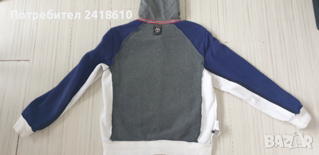 Napapijri Full Zip Hoodie Polartec Mens Size / L ОРИГИНАЛ! ЯКЕ - ПОЛАР!, снимка 3 - Спортни дрехи, екипи - 53172735
