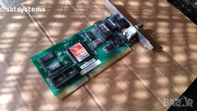 TRENDnet TE-16CT REV-A1 16-bit ISA Network Controller Card, снимка 4 - Мрежови адаптери - 50569650