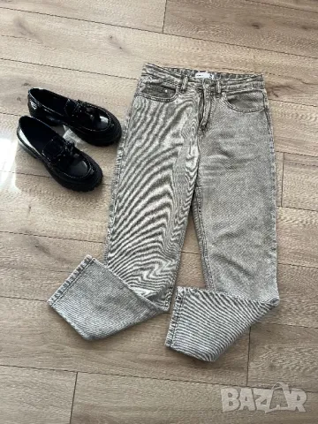 Дънки Mom Fit, снимка 4 - Дънки - 47641405